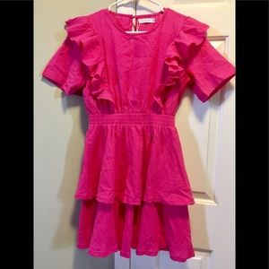 NICKILAM RUFFLED DRESS